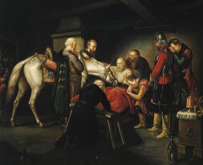 The Death of Czarniecki by Leopold Loeffler